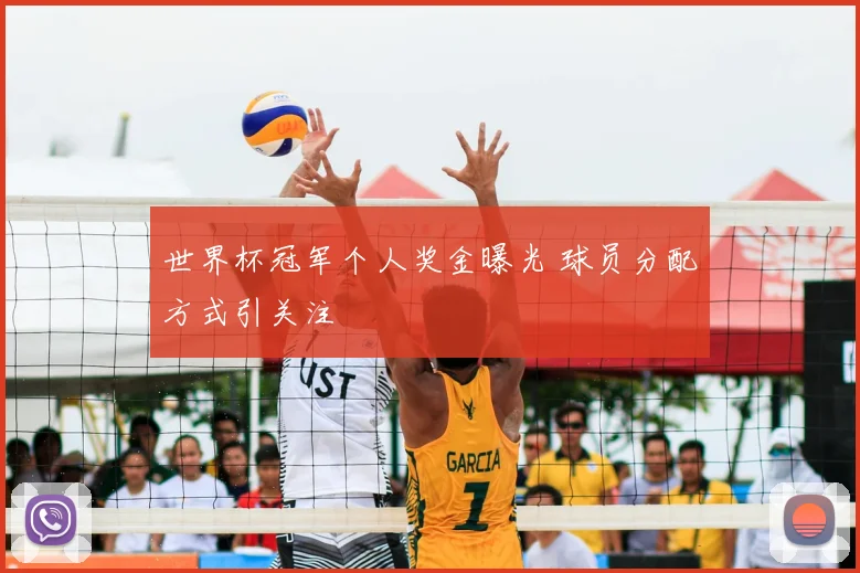 世界杯冠军个人奖金曝光 球员分配方式引关注