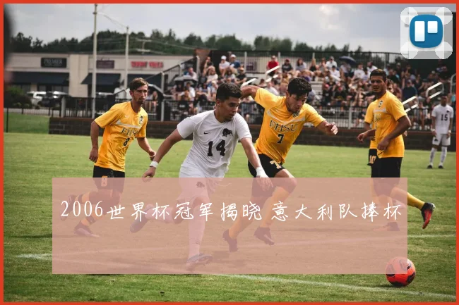 2006世界杯冠军揭晓 意大利队捧杯