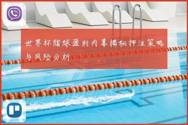 世界杯赌球盈利内幕揭秘押注策略与风险分析